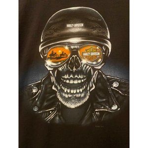 Harley-Davidson H-D T-Shirt Kansas City Missouri 2021 4XL Skull with Sunglasses